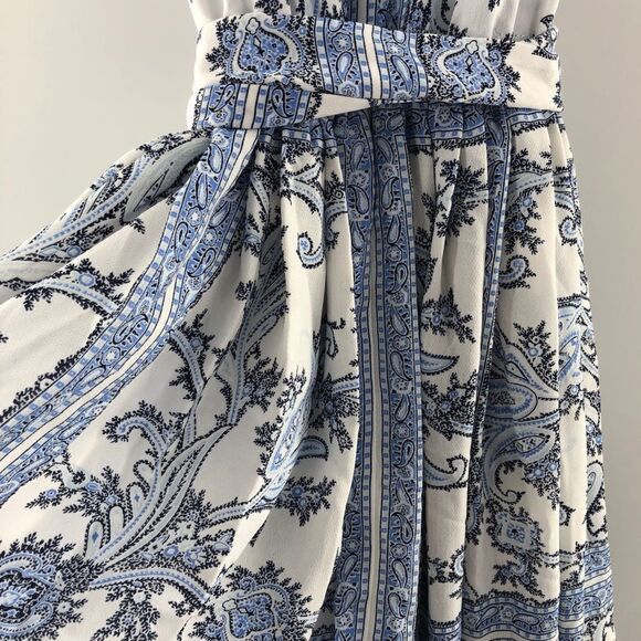 Michael Kors Printed Fit & Flare Sleeveless Dress - Picture 8 of 9